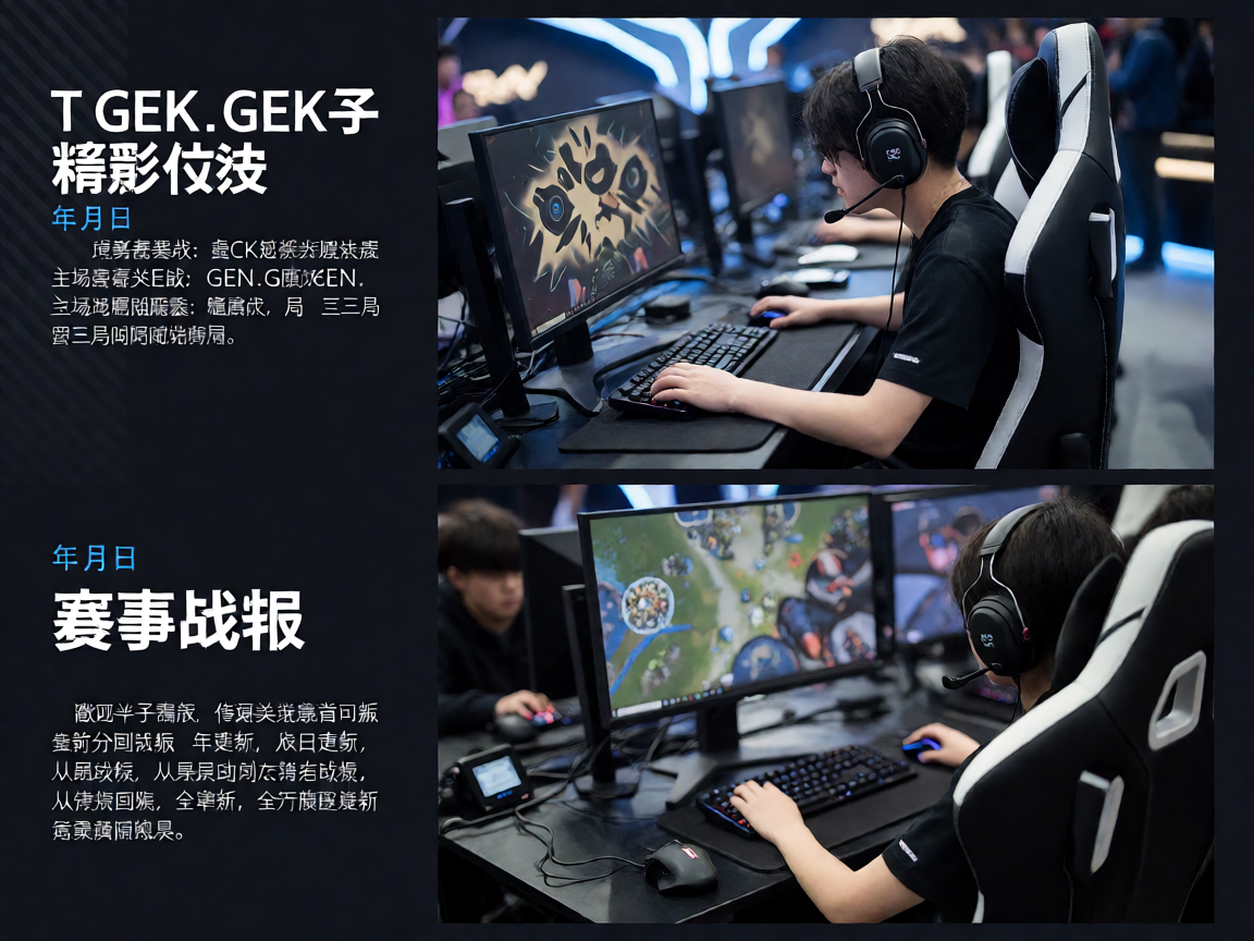 电竞LCK春季赛T1对阵GEN.G精彩对决